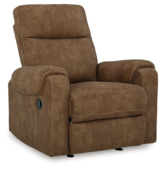 Edenwold - Brindle - Rocker Recliner - Faux Leather