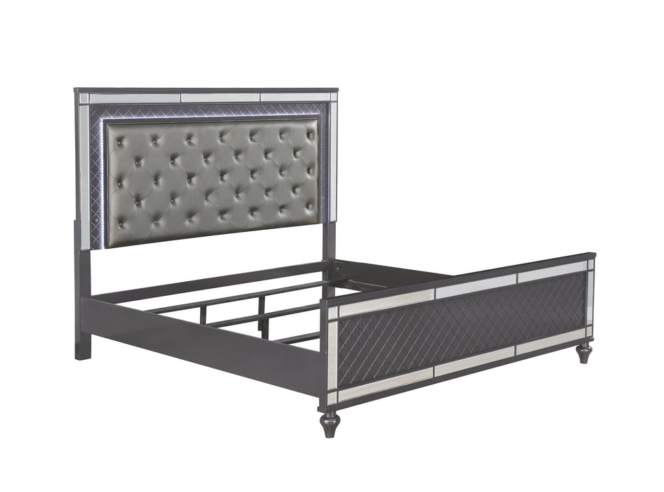 Refino - Queen Headboard - Gray