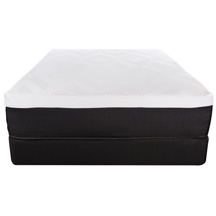Hybrid Lux Memory Foam And Wrapped Full Coil Mattress - White