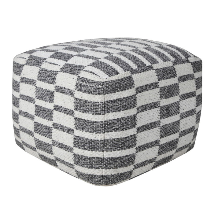 Ottoman Cotton Square - Gray