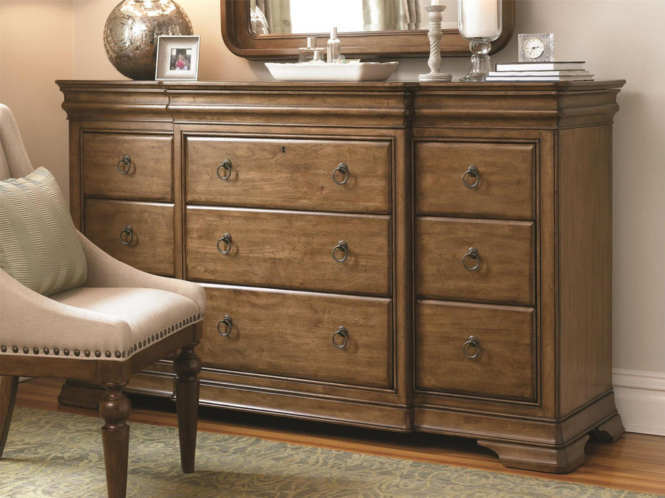 New Lou - Drawer Dresser - Dark Brown