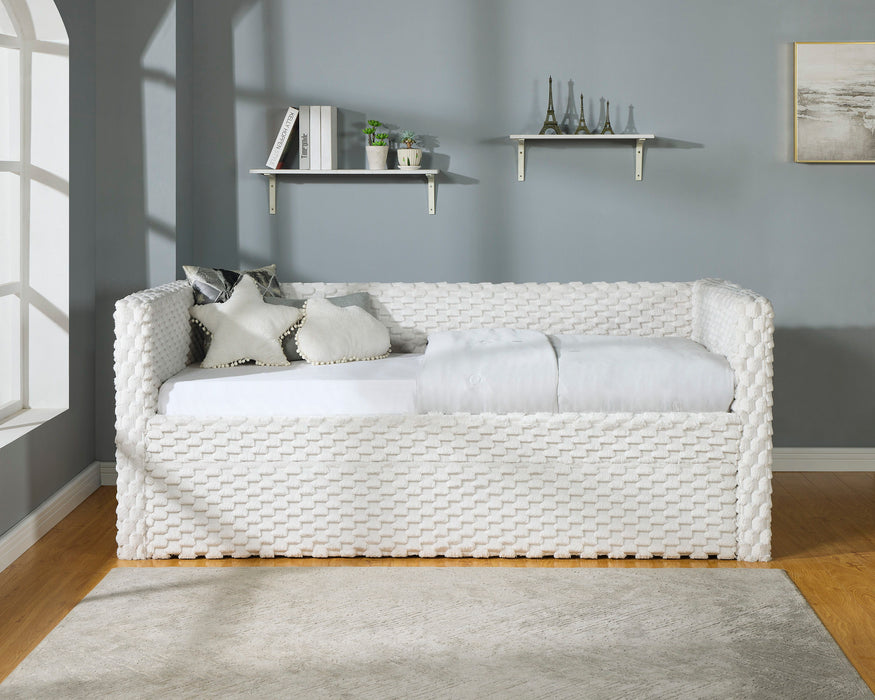 Molly - Daybed Back Side Rail - White Dove