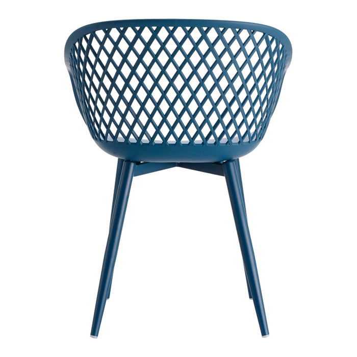 Piazza - Outdoor Chair Chair (Set of 2) - Blue