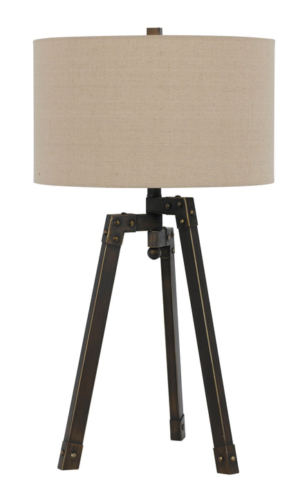 Tripod - 31.5" Height Metal Table Lamp - Iron