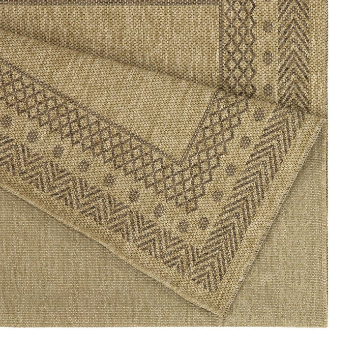 Earth - 5'3" X 7'3" Indoor, Outdoor Area Rug - Jute, Mocha