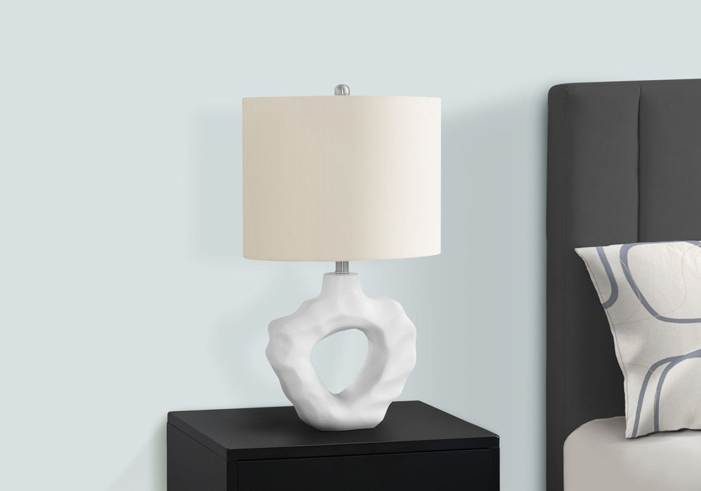 Lighting, Table Lamp, Modern - Cream