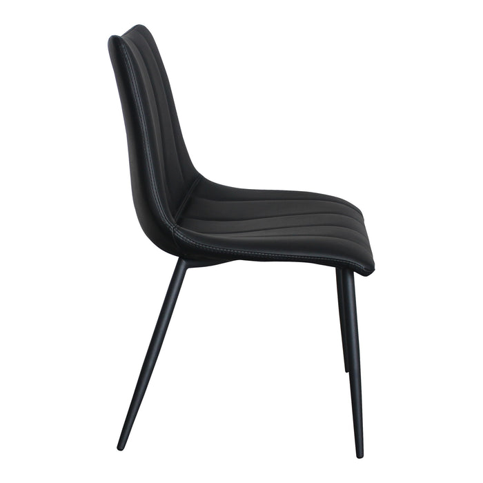 Alibi - Dining Chair Matte - Black - M2