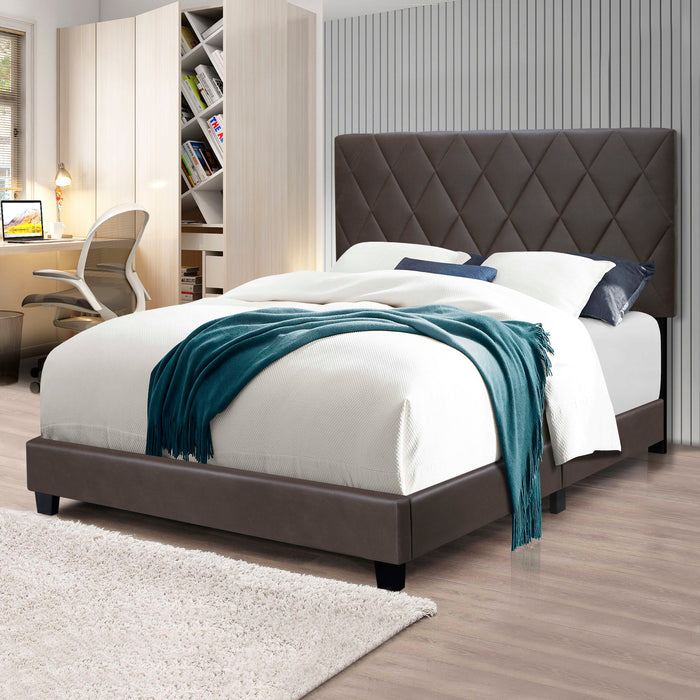 Queen Adjustable Upholstered Bed Modern Minimalist Top Styles