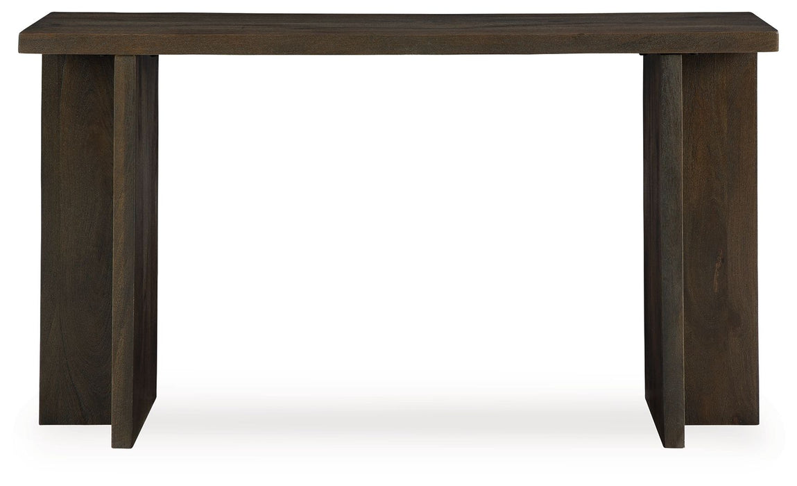 Jalenry - Grayish Brown - Console Sofa Table