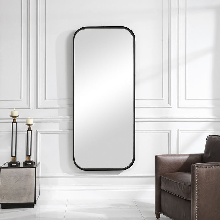 Concord - Tall Iron Mirror - Black