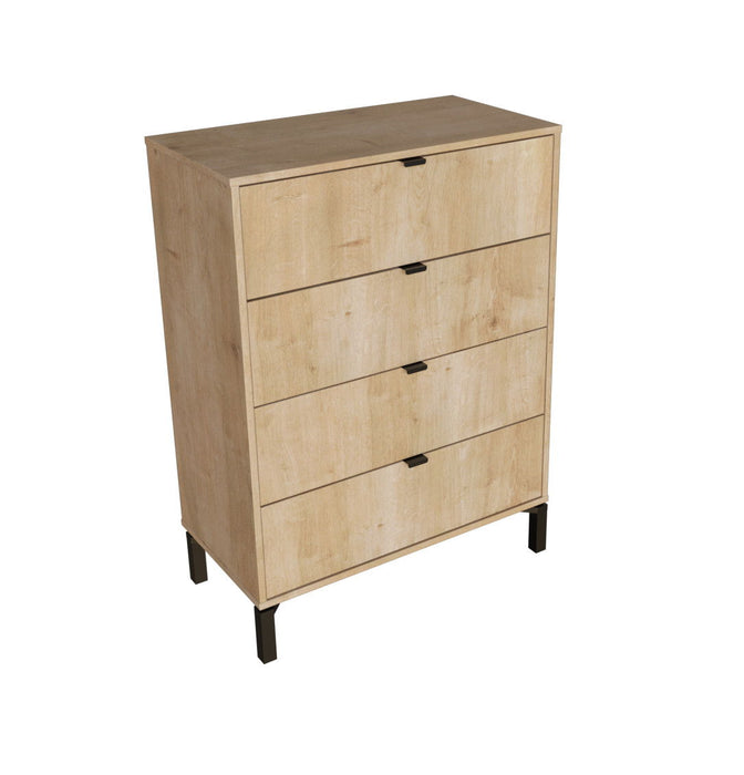 Four Drawer Dresser - Natural