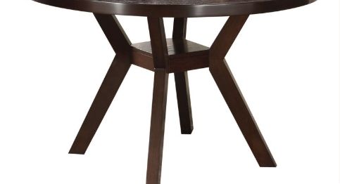 Drake - 5 Pieces Dining Room Set - Espresso / Gray