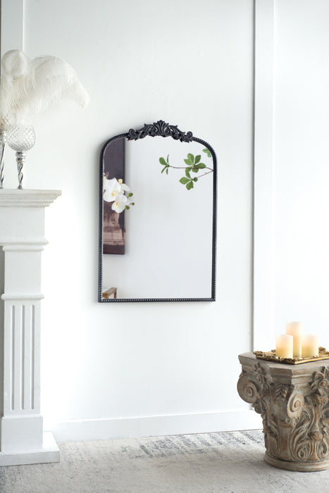 Classic Design Mirror With And Baroque Inspired Frame For Bathroom Or Entryway Console Lean Against Wall