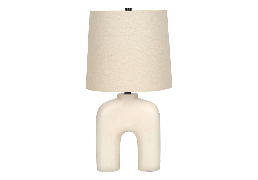 Lighting, Table Lamp, Resin, Modern - Cream