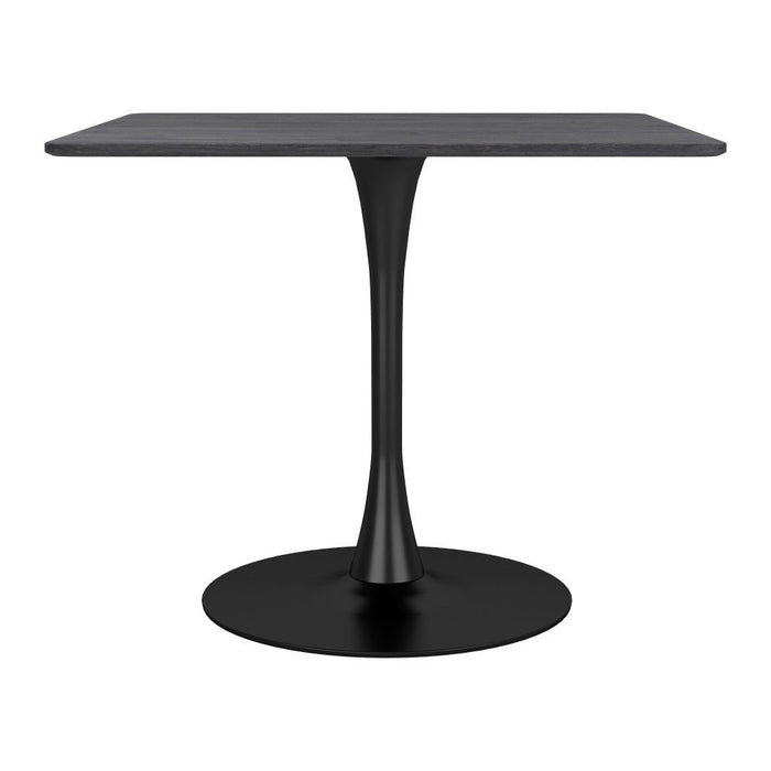 Steel Dining Table - Black