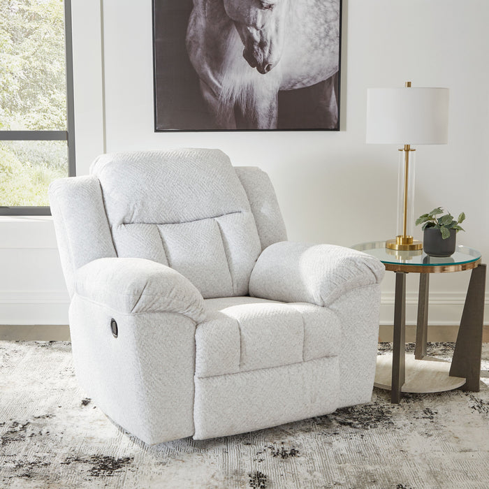 Frohn - Snow - Rocker Recliner - Fabric