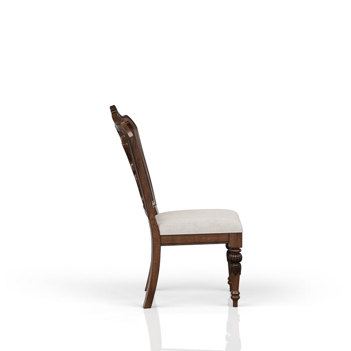 Traditional Side Chair - Mahogany