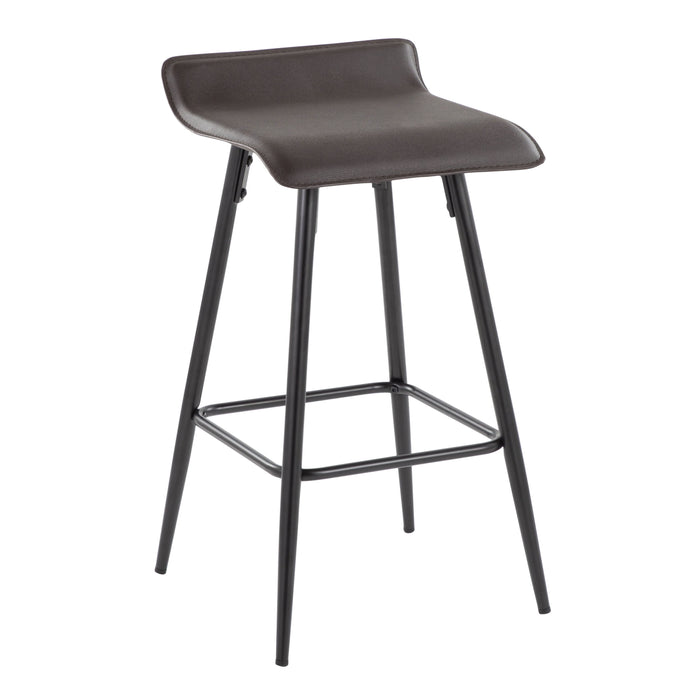 Ale - Contemporary Fixed Height Counter Stool (Set of 2)