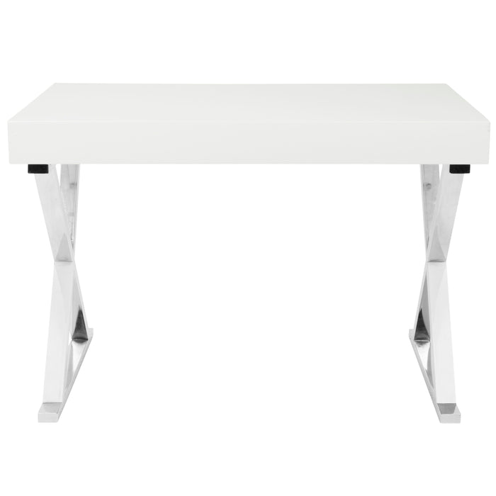 Luster - Contemporary Desk - White