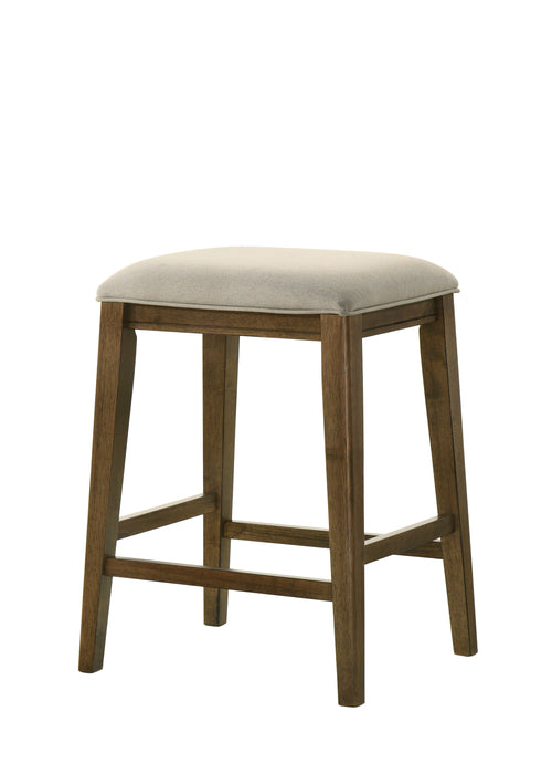 Sasha - 17" Counter Height Stool With Upholstered Seat