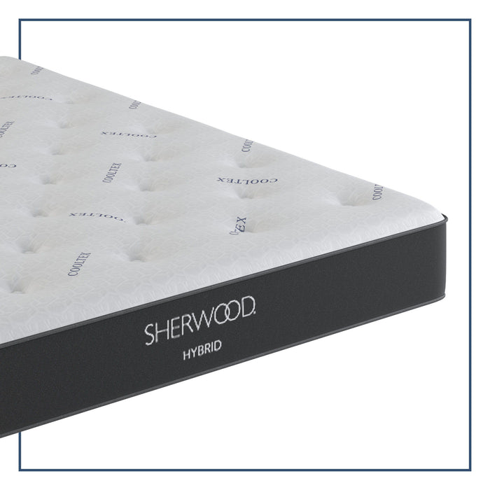 Sherwood - Hybrid Bed In A Box - Firm Tight Top Hybrid Mattress