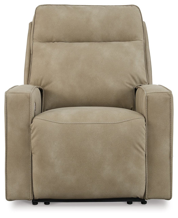 Next-Gen Durapella - Sand - Power Recliner / Adj Headrest - Fabric