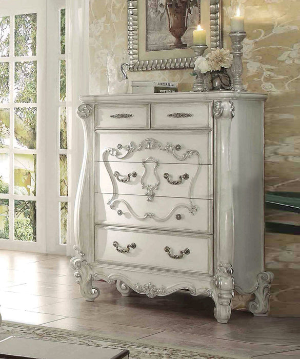 Solid Wood Standard Chest - White