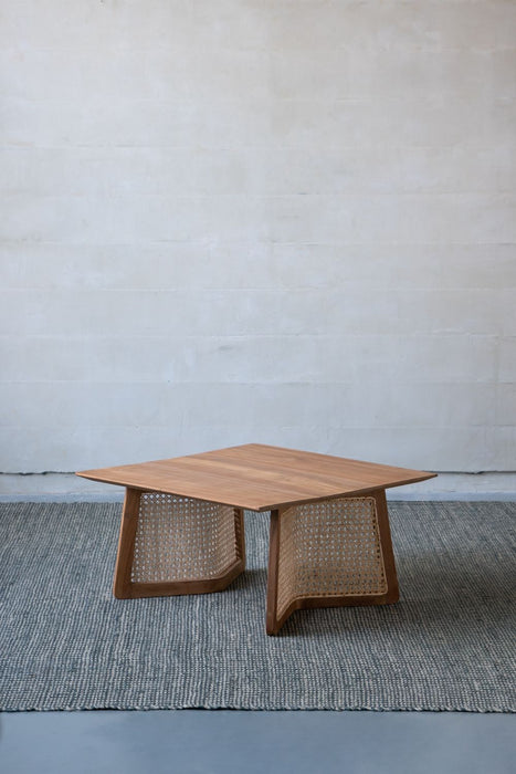 Teak Coffee Table - Natural Brown