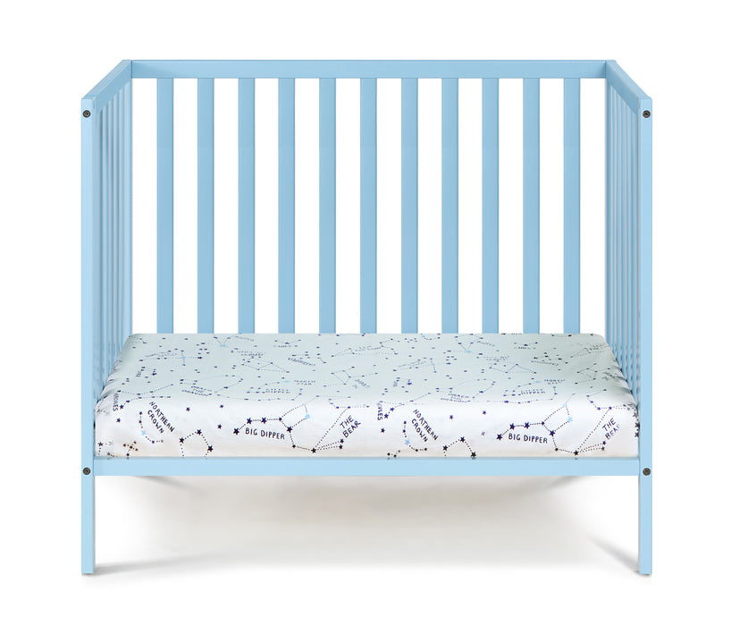 Palmer - 3-in-1 Convertible Mini Crib Baby With Mattress Pad