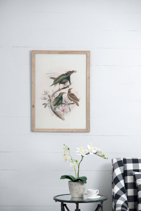 Bird Framed Print (Set of 2) - Multicolor