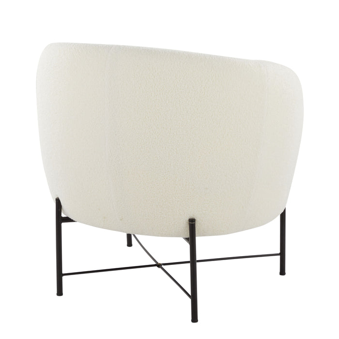 Chloe - Contemporary Chair - Black / White