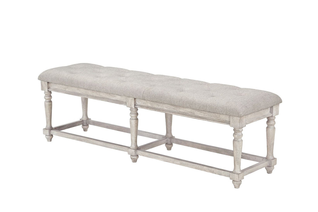 B01511 - Bed Bench - White