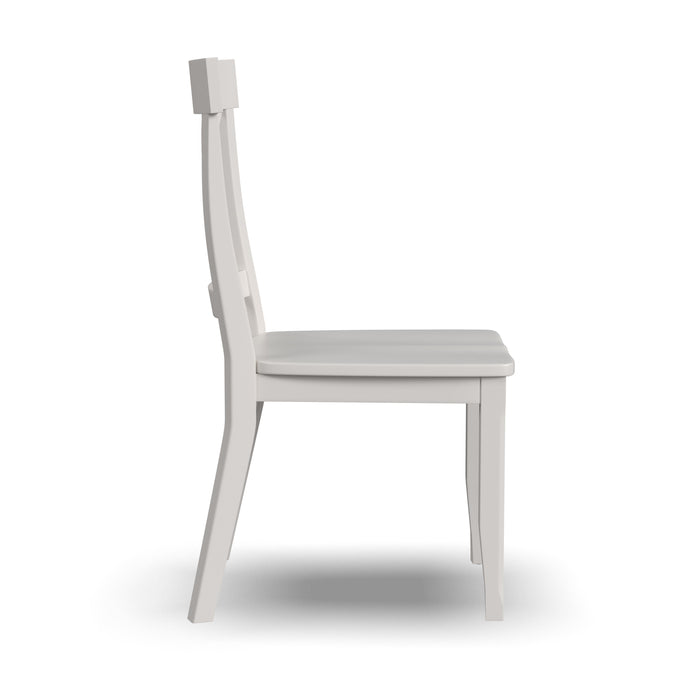 Warwick - Dining Chair (Set of 2) - Wood - White - 38.5"