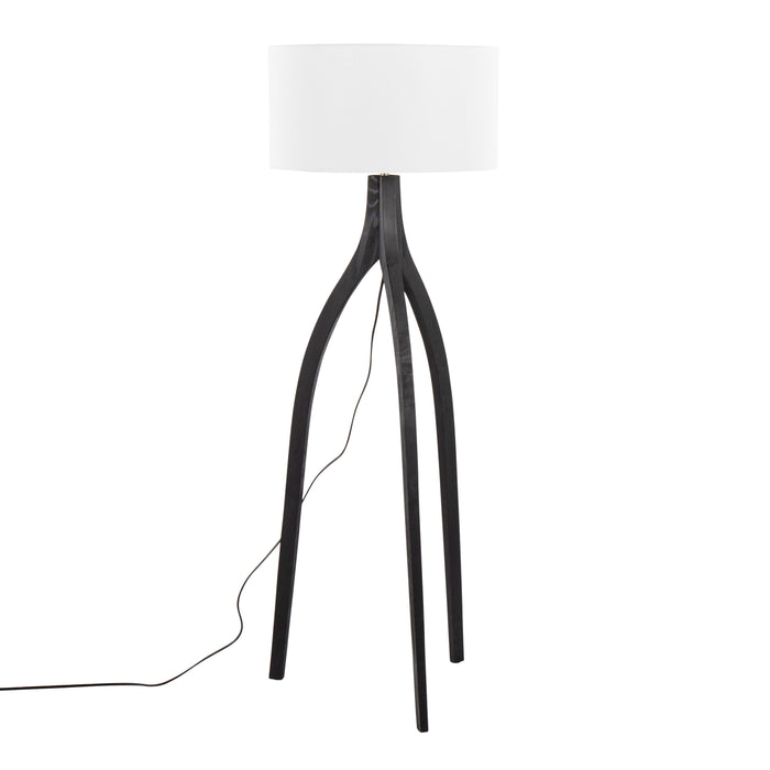 Wishbone - Contemporary Floor Lamp