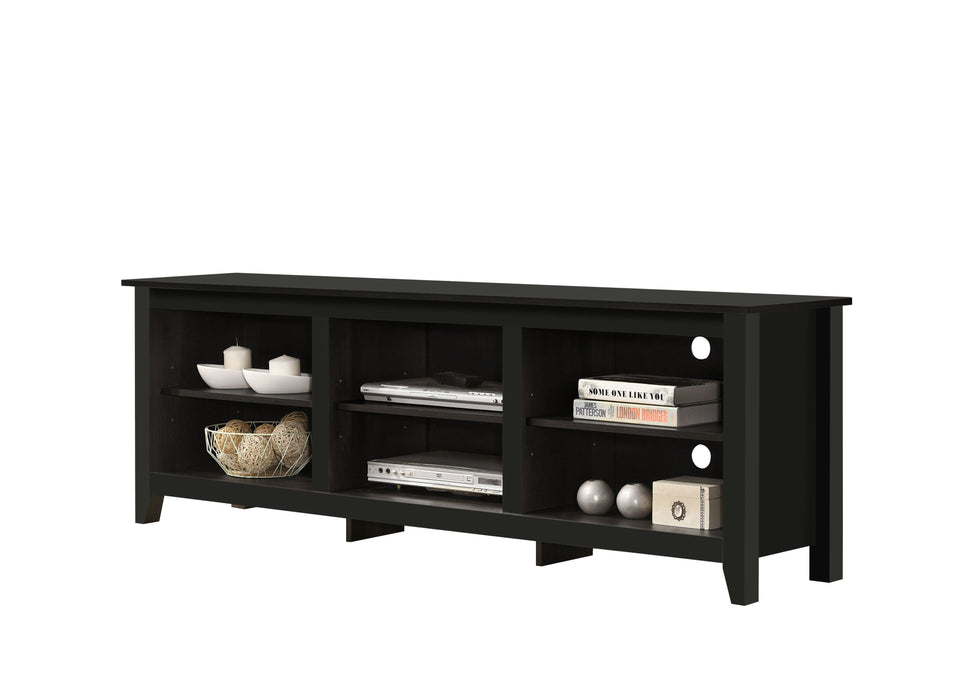 Benito - TV Stand With Open Shelves And Cable Management