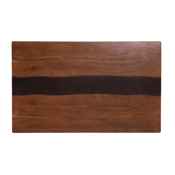 Wood Dining Table - Natural Brown