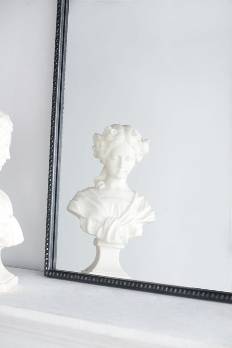 Classic Design Mirror With And Baroque Inspired Frame For Bathroom Or Entryway Console Lean Against Wall