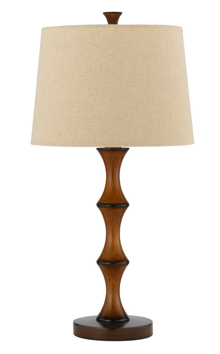 Bamboo - 28" Height Resin Table Lamp - Bamboo