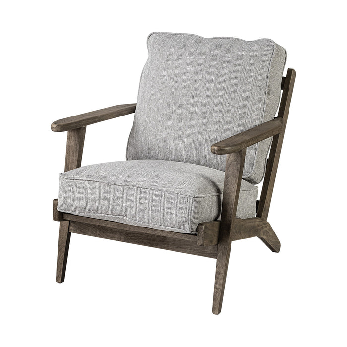 Fabric Arm Chair - Gray