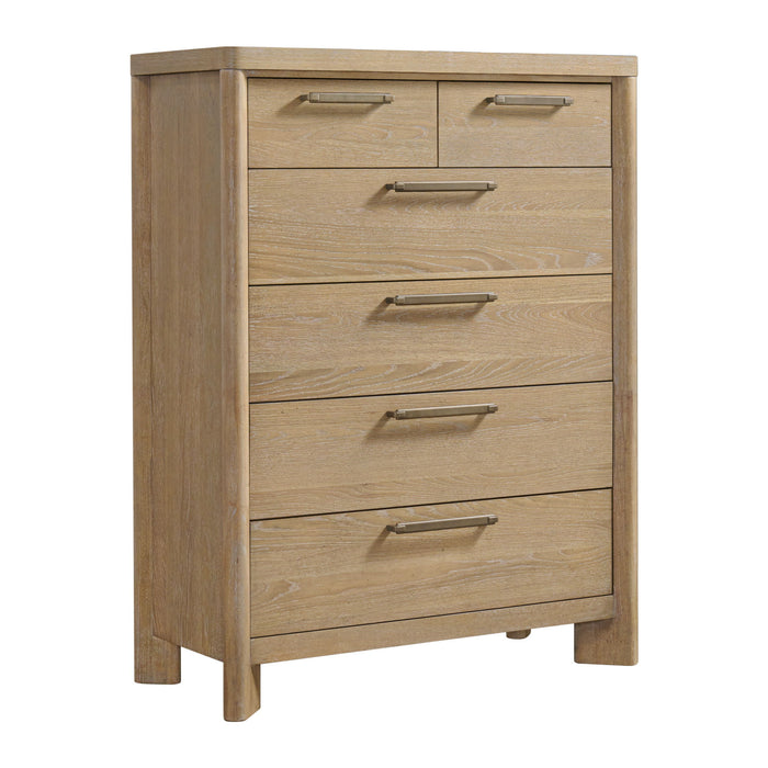 Clove - 6 Drawer Chest - Tan