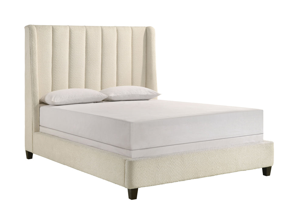 Agnes - King Headboard And Footboard - White