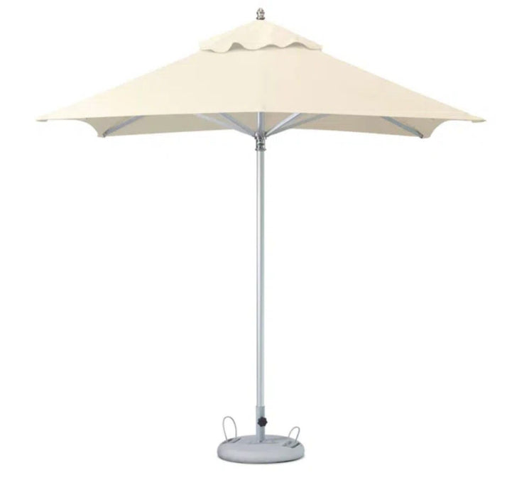 Polyester Square Market Patio Umbrella - Ecru