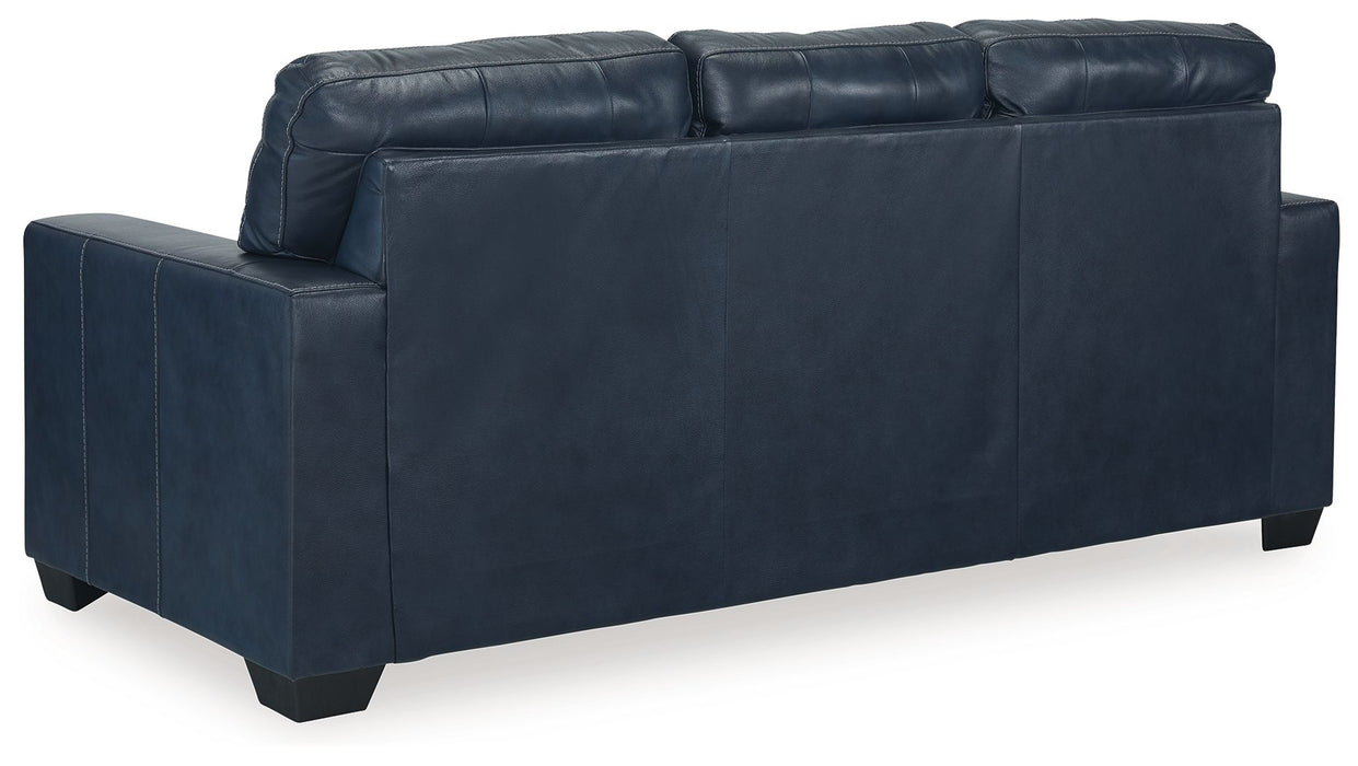 Santorine - Ocean - Sofa - Leather Match