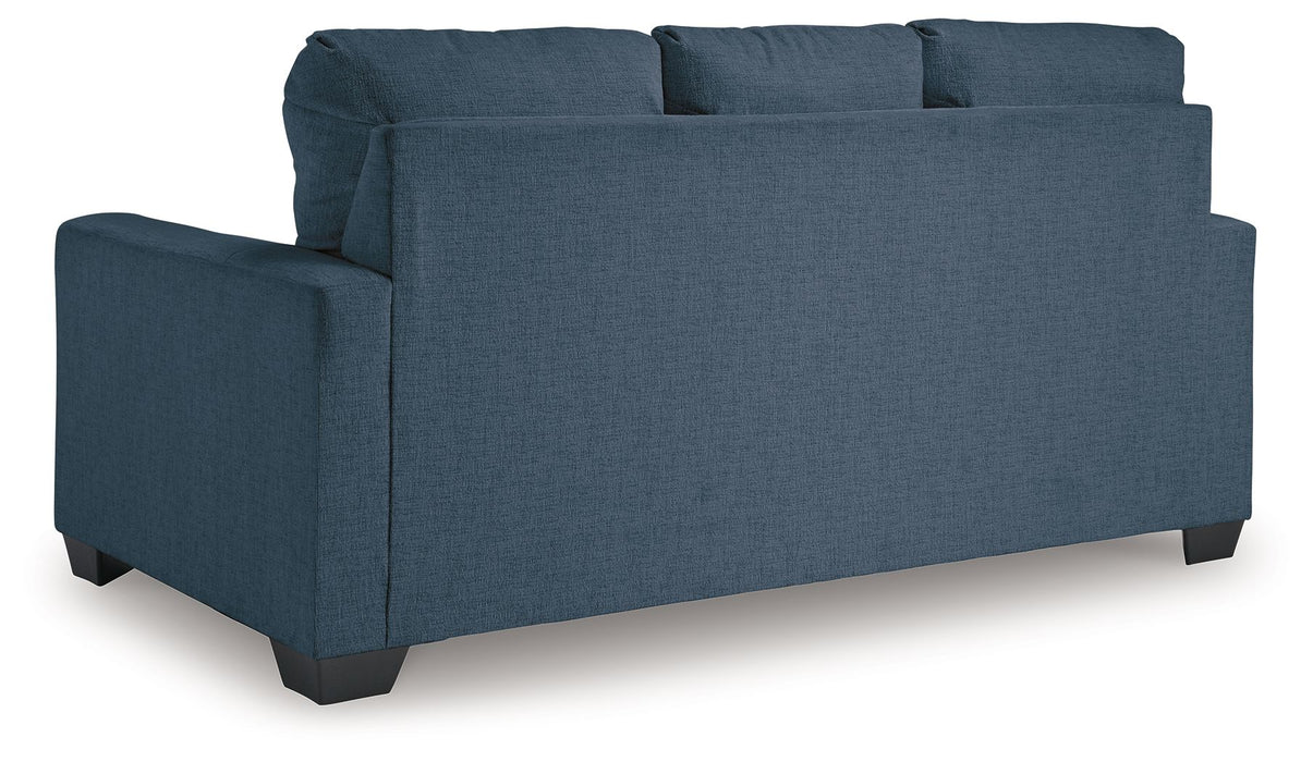 Rannis - Navy - Full Sofa Sleeper - Fabric