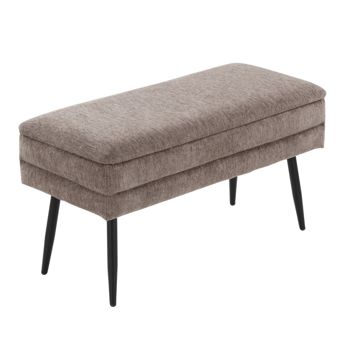 Neapolitan - Contemporary Storage Bench