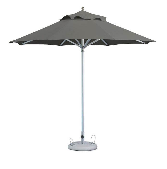 Polyester Round Market Patio Umbrella - Charcoal