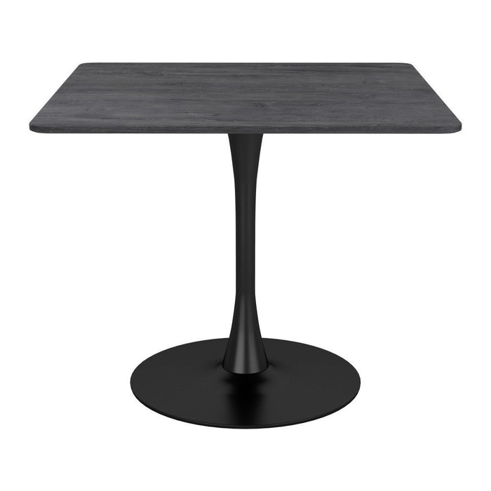 Steel Dining Table - Black