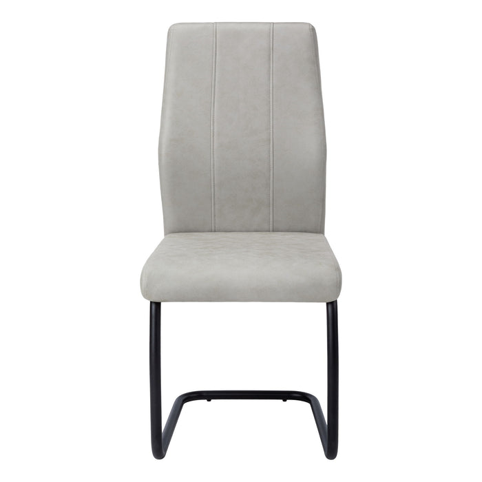 Dining Chair, Side, Upholstered For Dining Room, Contemporary & Modern (Set of 2)