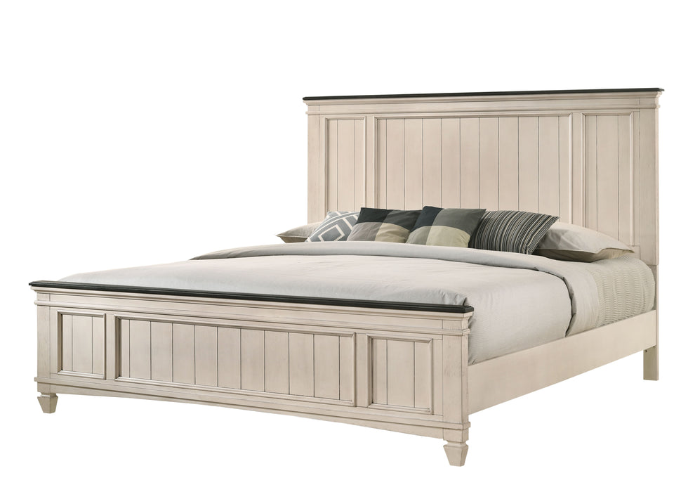 Sawyer - King Headboard, Footboard - Beige