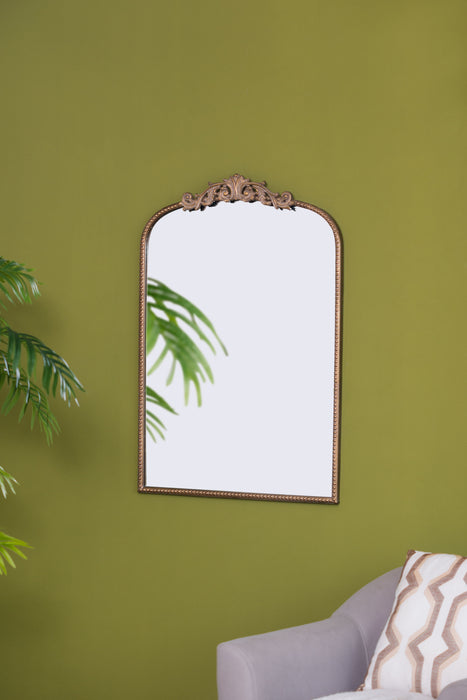 Arch Mirror, Baroque Inspired Wall Decor For Bathroom Bedroom Living Room